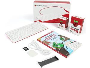 Raspberry Pi 400 Computer kit,4GB RAM,with Raspberry Pi 400 Keyboard, Wired Mouse, Micro HDMI Cable, Type-c Power Supply,16GB Card Preloaded with Raspberry Pi OS