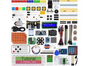 LED Resistor for Arduino UNO MEGA2560 or Raspberry Pi SUNFOUNDER Electronics Fun Kit with 1602 LCD Modulebreadboard 