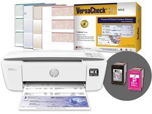 VersaCheck HP DeskJet 3755 MXE MICR AllinOne Check Printer X1 Gold Check Printing Software Bundle