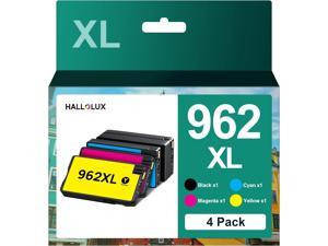 962XL 962 XL Ink Cartridges Remanufactured Replacement 962XL 962 XL for OfficeJet Pro 9015 9010 9025 9020 9018 9012 9028 Printer Black Cyan Magenta Yellow4 Combo Pack