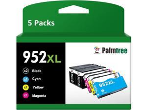 Palmtree 952 XL Ink Cartridge Replacement for 952 XL 952xl Ink Cartridges with Updated Chips for OfficeJet Pro 8700 8702 8710 8730 7720 7740 8720 8210 8216 8745 Printer Ink5Pack