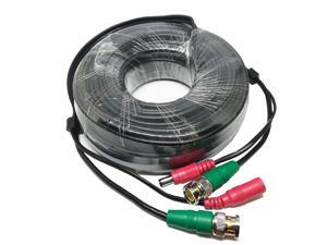 Swann 60 feet RG59 Siamese Combo Cable with BNC connectors and 2.1mm Power Jack for TVI, CVI, AHD and HD-SDI Camera System Swann 60 feet RG59 Siamese Combo Cable with BNC connectors and 2.1mm Power Jack for TVI, CVI, AHD and HD-SDI Camera System