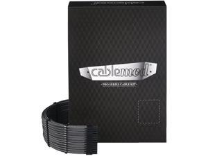 CableMod C-Series Pro ModMesh Sleeved Cable Kit for Corsair RM Yellow Label/AXi/HXi (Carbon)