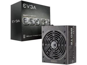 EVGA Supernova 850 T2, 80+ Titanium 850W, Fully Modular, ECO Mode, 10 Year Warranty, Includes Free Power On Self Tester, Power Supply 220-T2-0850-X1, 850 Watt
