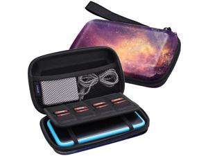 Fintie Carry Case for Nintendo 2DS XL/New 3DS XL LL, Protective Hard Shell Portable Travel Cover Pouch for New 3DS XL LL/New 2DS XL Console with Slots for Games & Inner Pocket (Galaxy) Fintie Carry Case for Nintendo 2DS XL/New 3DS XL LL, Protective Hard Shell Portable Travel Cover Pouch for New 3DS XL LL/New 2DS XL Console with Slots for Games & Inner Pocket (Galaxy)