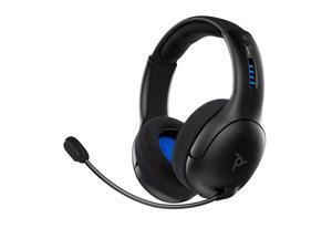 PDP Gaming LVL50 Wireless Stereo Headset With Noise Cancelling Microphone: Black - PS5/PS4 PDP Gaming LVL50 Wireless Stereo Headset With Noise Cancelling Microphone: Black - PS5/PS4