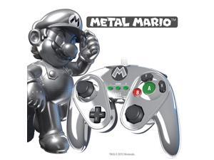 PDP Wired Fight Pad for Wii U - Metal Mario PDP Wired Fight Pad for Wii U - Metal Mario