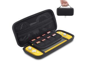 ESR Carrying Case for Nintendo Switch Lite, Protective Hard Portable Travel Carry Case with Multiple Storage for Nintendo Switch Lite Games & Accessories - Black ESR Carrying Case for Nintendo Switch Lite, Protective Hard Portable Travel Carry Case with Multiple Storage for Nintendo Switch Lite Games & Accessories - Black