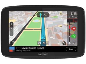 TomTom GO Supreme 6 Inch GPS Navigation Device with Traffic Congestion and Speed Cam Alerts Thanks to TomTom Traffic, World Maps, Updates via WiFi, Handsfree Calling, Click-And-Drive Mount