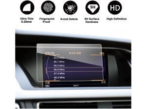 2010-2016 Audi Q5 SQ5 A4 A5 S4 S5 MMI Screen Car Navigation Protective Film, RUIYA Clear Tempered Glass HD and Protect Your Eyes (7-Inch) 2010-2016 Audi Q5 SQ5 A4 A5 S4 S5 MMI Screen Car Navigation Protective Film, RUIYA Clear Tempered Glass HD and Protect Your Eyes (7-Inch)
