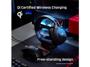 HyperX Cloud Flight S - Wireless Gaming Headset, 7.1 Surround Sound, 30 Hour Battery Life, Qi Wireless Charging, Detachable Microphone with LED Mute Indicator, Compatible with PC & PS4 HyperX Cloud Flight S - Wireless Gaming Headset, 7.1 Surround Sound, 30 Hour Battery Life, Qi Wireless Charging, Detachable Microphone with LED Mute Indicator, Compatible with PC & PS4