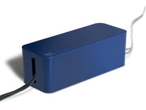 Bluelounge CableBox - Cable Management System - Midnight Blue - BLUCB-01-MB Bluelounge CableBox - Cable Management System - Midnight Blue - BLUCB-01-MB