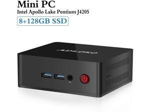 ADLOKO J4205 Mini PC with Windows 10 Apollo Lake J4205 Quad-Core Desktop Computer(up to 2.6 GHz) 8GB RAM+128GB /2.5 HD Supported ADLOKO J4205 Mini PC with Windows 10 Apollo Lake J4205 Quad-Core Desktop Computer(up to 2.6 GHz) 8GB RAM+128GB /2.5 HD Supported
