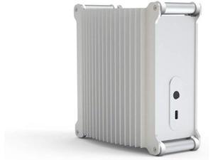Streacom ST-DB1S DB1 Fanless Chassis ITX Silver, Extruded Aluminum