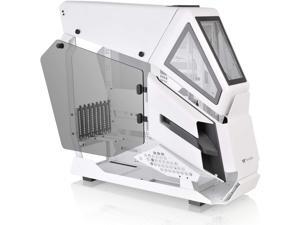 Thermaltake AH T600 Snow Helicopter Styled Open Frame Tempered Glass Swing Door E-ATX Full Tower Case CA-1Q4-00M6WN-00