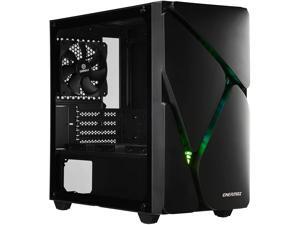 Enermax MarbleShell MS20 ARGB - Compact Micro-ATX Mini Tower PC Gaming Case with Dual ARGB Fans (3 Pre-Installed Fans) and Tempered Glass Side Panel - Black Enermax MarbleShell MS20 ARGB - Compact Micro-ATX Mini Tower PC Gaming Case with Dual ARGB Fans (3 Pre-Installed Fans) and Tempered Glass Side Panel - Black