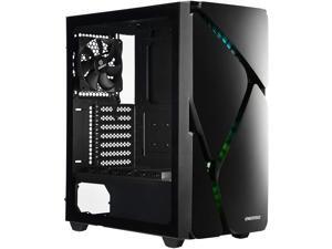 Enermax MarbleShell MS30 ARGB - ATX Mid Tower PC Gaming Case with Triple ARGB Fans (4 Pre-Installed Fans) and Tempered Glass Side Panel - Black Enermax MarbleShell MS30 ARGB - ATX Mid Tower PC Gaming Case with Triple ARGB Fans (4 Pre-Installed Fans) and Tempered Glass Side Panel - Black