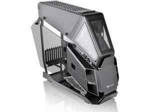 Thermaltake AH T600 Helicopter Styled Open Frame Tempered Glass Swing Door E-ATX Full Tower Case CA-1Q4-00M1WN-00