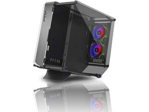 Azza Optima 803 Innovative CASE w/DRGB Fans and Tempered Glass, Black