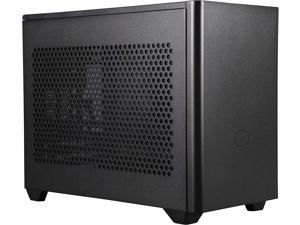 Cooler Master MasterBox NR200 Mini ITX Computer Case - Compact SGCC Steel Chassis, Multiple Cooling Options, Tool-Free 360 Degree Accessibility - Black