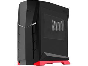 SilverStone Technology ATX Tower Case, 90 Degree Motherboard Rotation with Window, Black & Red CS-RVX01BR-W SilverStone Technology ATX Tower Case, 90 Degree Motherboard Rotation with Window, Black & Red CS-RVX01BR-W