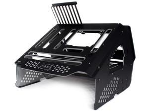 PrimoChill's Praxis Wetbench Powdercoated Steel Modular Open Air Computer Test Bench for Watercooling or Air Cooled Components(Black with Solid Grey Accents) - Black w/Solid Grey Accents PrimoChill's Praxis Wetbench Powdercoated Steel Modular Open Air Computer Test Bench for Watercooling or Air Cooled Components(Black with Solid Grey Accents) - Black w/Solid Grey Accents