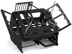 Praxis WetbenchSX Open Air Computer Test Bench Complete - Angled Edition - Black Praxis WetbenchSX Open Air Computer Test Bench Complete - Angled Edition - Black