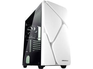 Enermax MarbleShell MS30 ARGB - ATX Mid Tower PC Gaming Case with Triple ARGB Fans (4 Pre-Installed Fans) and Tempered Glass Side Panel - White Enermax MarbleShell MS30 ARGB - ATX Mid Tower PC Gaming Case with Triple ARGB Fans (4 Pre-Installed Fans) and Tempered Glass Side Panel - White