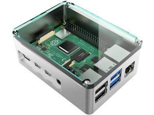 anidees Aluminum Pi case for Raspberry Pi 4 Model B - Silver(AI-PI4-SG) anidees Aluminum Pi case for Raspberry Pi 4 Model B - Silver(AI-PI4-SG)