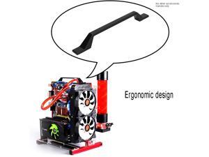 FASJ Thickened Aluminum Alloy Hand Held, Open Chassis, Chassis Case, for Computer Black 8.66x0.98x0.59inch Computer Repairing FASJ Thickened Aluminum Alloy Hand Held, Open Chassis, Chassis Case, for Computer Black 8.66x0.98x0.59inch Computer Repairing