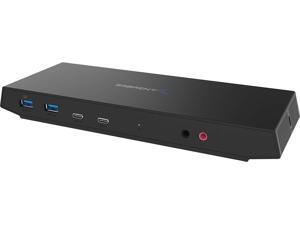 Sabrent USB Type-C Dual 4K Universal Docking Station with USB C Power Delivery (DS-WSPD) Sabrent USB Type-C Dual 4K Universal Docking Station with USB C Power Delivery (DS-WSPD)