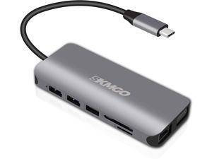 SkmGo 11-in-1 Type C USB Hub, MacBook & Windows Dock Station,1 Type C PD3.0 Charging Port, 2 x USB 3.0 Total 4 USB Ports, 1 HDMI Port, 1 VGA Display Port,1 x G Ethernet,1 VGA Port, SD/TF Card Reader SkmGo 11-in-1 Type C USB Hub, MacBook & Windows Dock Station,1 Type C PD3.0 Charging Port, 2 x USB 3.0 Total 4 USB Ports, 1 HDMI Port, 1 VGA Display Port,1 x G Ethernet,1 VGA Port, SD/TF Card Reader
