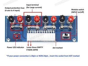ModMyMods ATX Power Supply Breakout Board (MOD-0303) ModMyMods ATX Power Supply Breakout Board (MOD-0303)