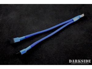 Darkside 3-Pin Dual Fan Power Y-Cable Splitter - Dark Blue UV (DS-0440) Darkside 3-Pin Dual Fan Power Y-Cable Splitter - Dark Blue UV (DS-0440)