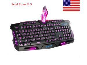 XinXinShun M200 New Design Wired 3 Color Backlighting Backlit Illuminated Ergonomic Gaming Keyboard LED SEND FROM U.S. Ergonomic XinXinShun M200 New Design Wired 3 Color Backlighting Backlit Illuminated Ergonomic Gaming Keyboard LED SEND FROM U.S. Ergonomic