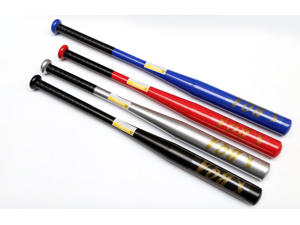 BQA Baseball Bat Aluminium Optional Outdoor Sports 25'' 63.5cm Aluminum Alloy Baseball Bat Racket Softball Aluminum Baseball Bat (Black)