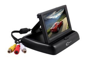 Foldable 4.3 Inch Anti-Glare Color LCD TFT Rear View Monitor Screen, 180 Degree Adjustable for Car Backup Camera Foldable 4.3 Inch Anti-Glare Color LCD TFT Rear View Monitor Screen, 180 Degree Adjustable for Car Backup Camera