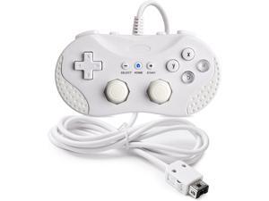 4 in 1, SAFFUN Classic Controller Compatible for Wii/Wii U/NES Classic Edition (NES Mini) / SNES Mini, Classic Console Gamepad Gaming Pad Joypad for Wii Wii U (White) 4 in 1, SAFFUN Classic Controller Compatible for Wii/Wii U/NES Classic Edition (NES Mini) / SNES Mini, Classic Console Gamepad Gaming Pad Joypad for Wii Wii U (White)