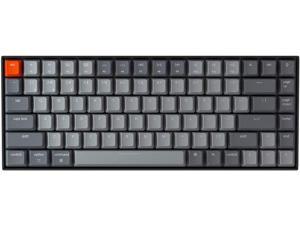 Keychron K1 Mechanical Keyboard,104 Key RGB Wireless Mechanical Keyboards with Gateron Low Profile Red Switch/Anti Ghosting/N-Key Rollover,Wired Computer Keyboard for Mac and Windows-Version 3 