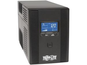 Tripp Lite SMART1300LCDT 1300VA UPS Battery Backup, AVR, LCD Display, 8 Outlets, 120V, 720W, Tel & Coax Protection, USB, 3 Year Warranty & $250,000 Insurance Black Tripp Lite SMART1300LCDT 1300VA UPS Battery Backup, AVR, LCD Display, 8 Outlets, 120V, 720W, Tel & Coax Protection, USB, 3 Year Warranty & $250,000 Insurance Black