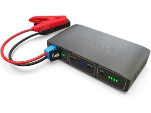 HALO Bolt 58830 mWh Portable Phone Laptop Charger Car Jump Starter with AC Outlet and Car Charger - Grey HALO Bolt 58830 mWh Portable Phone Laptop Charger Car Jump Starter with AC Outlet and Car Charger - Grey