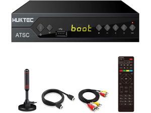 Digital Converter Box for TV, Huktec Digital TV Converter Box HDTV Digital Converter for Analog TV, HD 1080P TV with Recorder ATSC HDTV Digital Converter with Tuner, Pause Live Digital Converter Box for TV, Huktec Digital TV Converter Box HDTV Digital Converter for Analog TV, HD 1080P TV with Recorder ATSC HDTV Digital Converter with Tuner, Pause Live