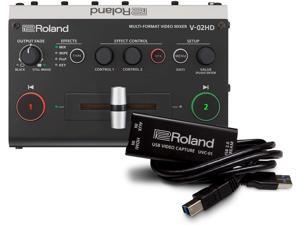 Roland V-02HD STR Video Switcher Web Streaming Bundle and UVC-01 Roland V-02HD STR Video Switcher Web Streaming Bundle and UVC-01