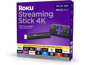 Roku Streaming Stick 4K 2021 | Streaming Device 4K/HDR/Dolby Vision with Roku Voice Remote and TV Controls