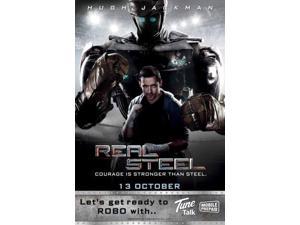 #06 28cm x43cm Real Steel Movie Poster 11x17 Mini Poster 