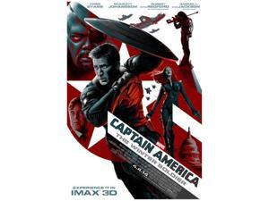 Captain America Winter Soldier Movie Poster 24in x36in Captain America Winter Soldier Movie Poster 24in x36in