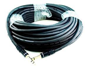 Monoprice 35ft Premier Series 14in TRS Male to Male Cable 16AWG Gold Plated