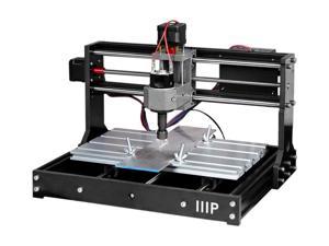 Monoprice Benchtop CNC Router Kit 3 Axis Engraving and Milling Engrave or Mill Raw Materials Such As Soft Metals Wood Plastic Acrylic PVC and PCB to Create Crafted Products
