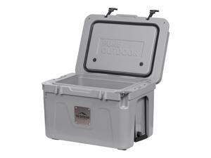 Monoprice Emperor Cooler - 50 Liters - Gray | Securely Sealed, Ideal for The Hottest and Coldest Conditions - Pure Outdoor Collection Monoprice Emperor Cooler - 50 Liters - Gray | Securely Sealed, Ideal for The Hottest and Coldest Conditions - Pure Outdoor Collection