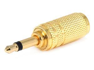 Monoprice Metal 3.5mm TS Mono Plug to 3.5mm TRS Stereo Jack Adapter, Gold Plated Monoprice Metal 3.5mm TS Mono Plug to 3.5mm TRS Stereo Jack Adapter, Gold Plated
